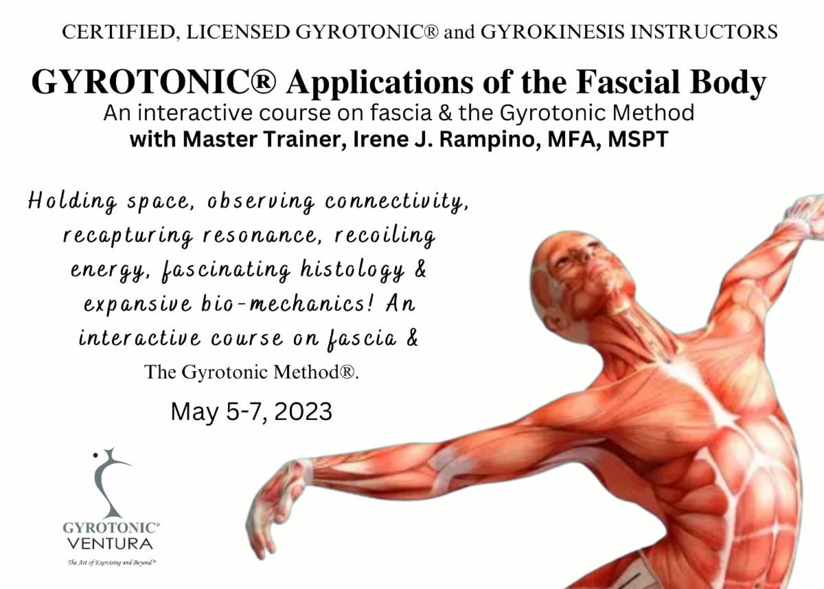 GYROTONIC® Applications of the Fascial Body Workshop 2023